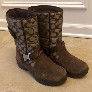 Sandi Monogram Coach Boot